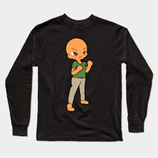 Charlie Spirit Catcher Fighting Original Character Long Sleeve T-Shirt